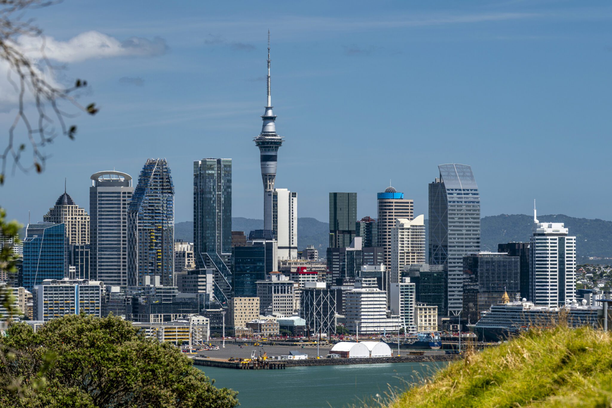 Central business district Auckland, New Zealand