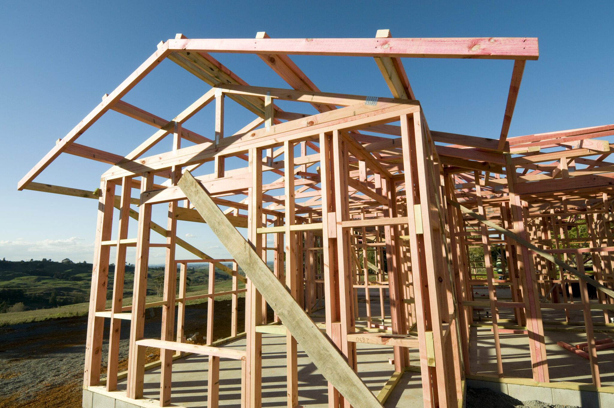 New House Building in the Country